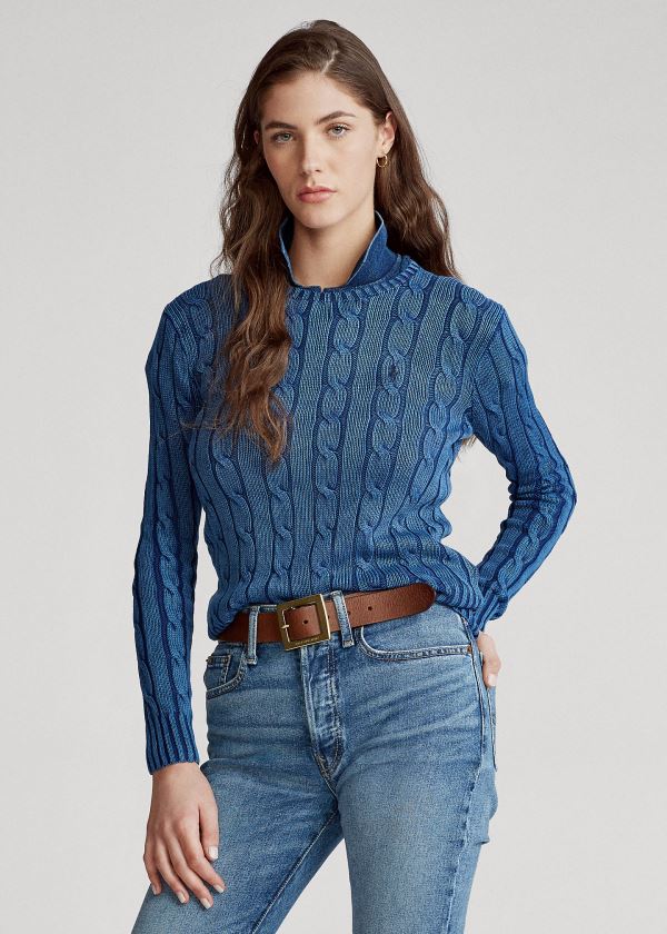 Suéter Polo Ralph Lauren Cable-Knit Algodão Mulher 54376-LOXV